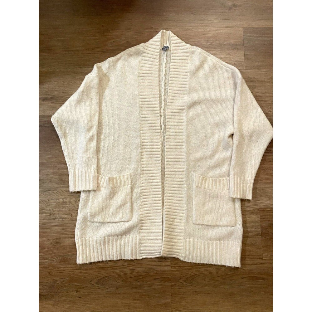 Aerie Women's Ivory Cozy Winter Knit Sweater Bohemian Style Size M
